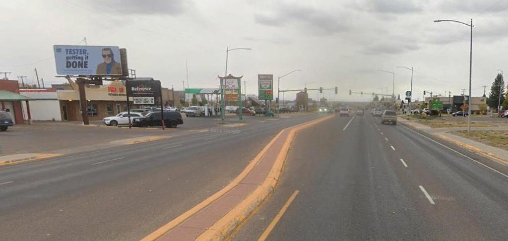 Photo of a billboard in Sand Coulee