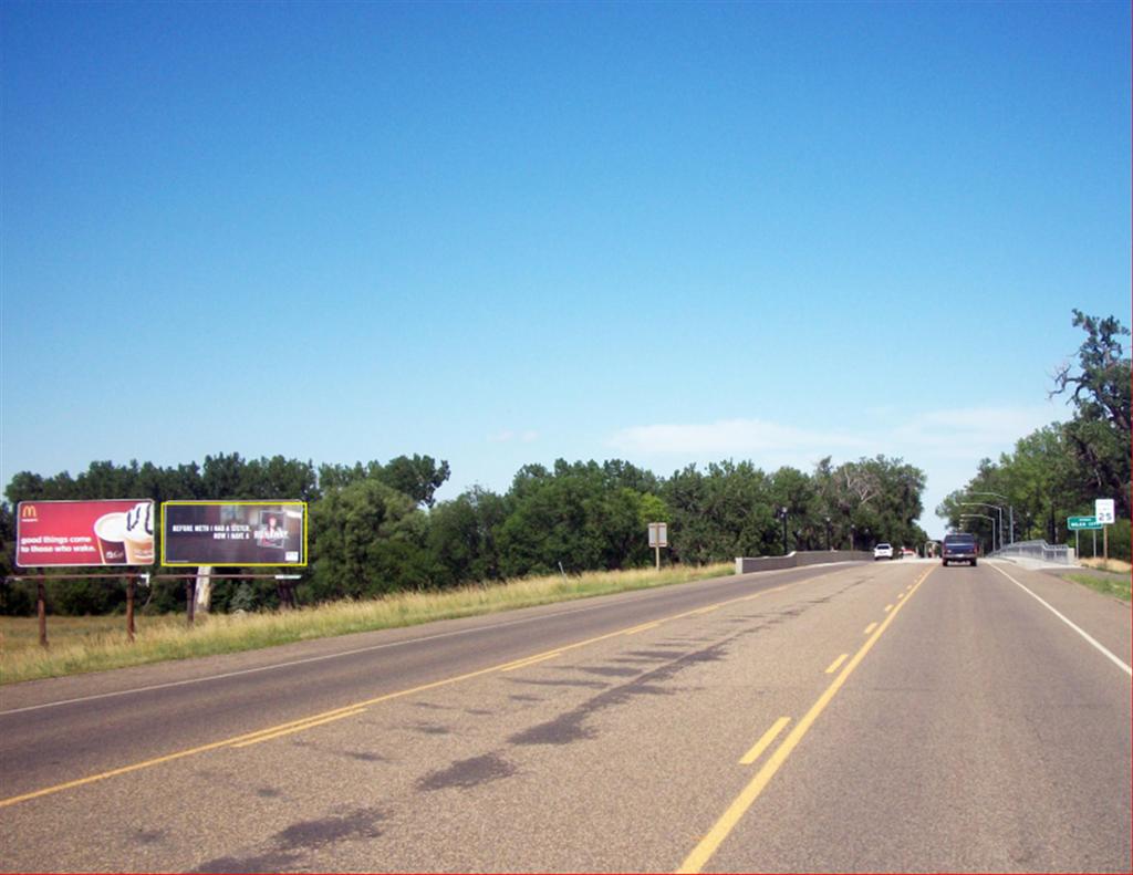 Photo of a billboard in Miles City