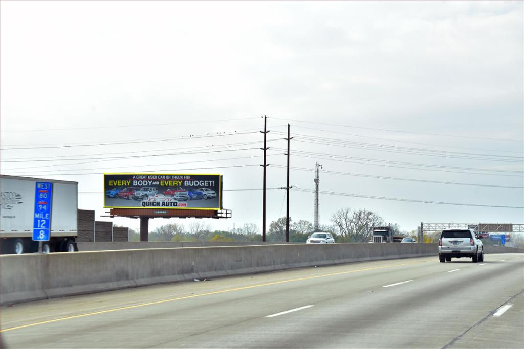 Photo of a billboard in New Chicago