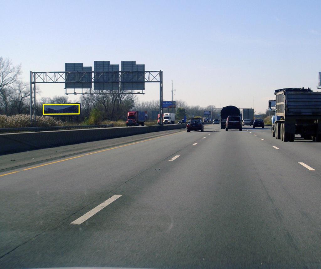 Photo of a billboard in Lake Station