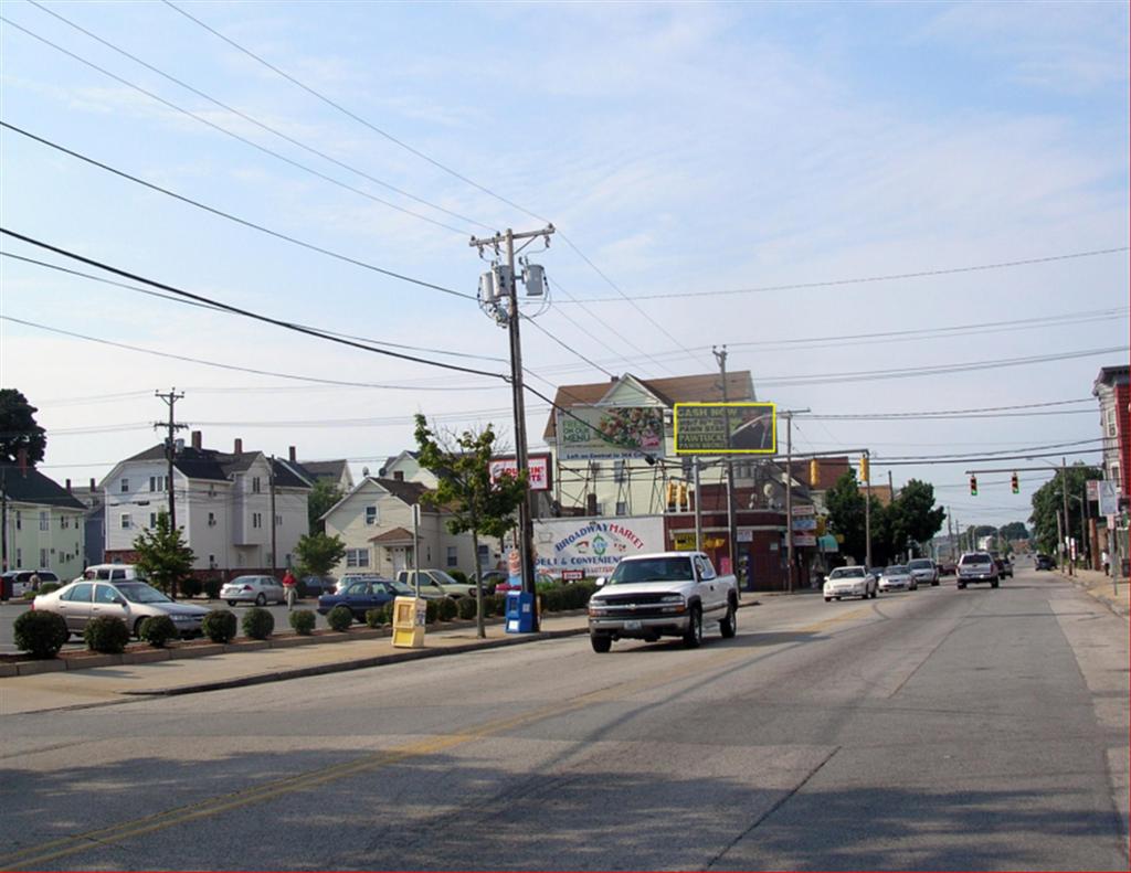 Photo of an outdoor ad in Pawtucket
