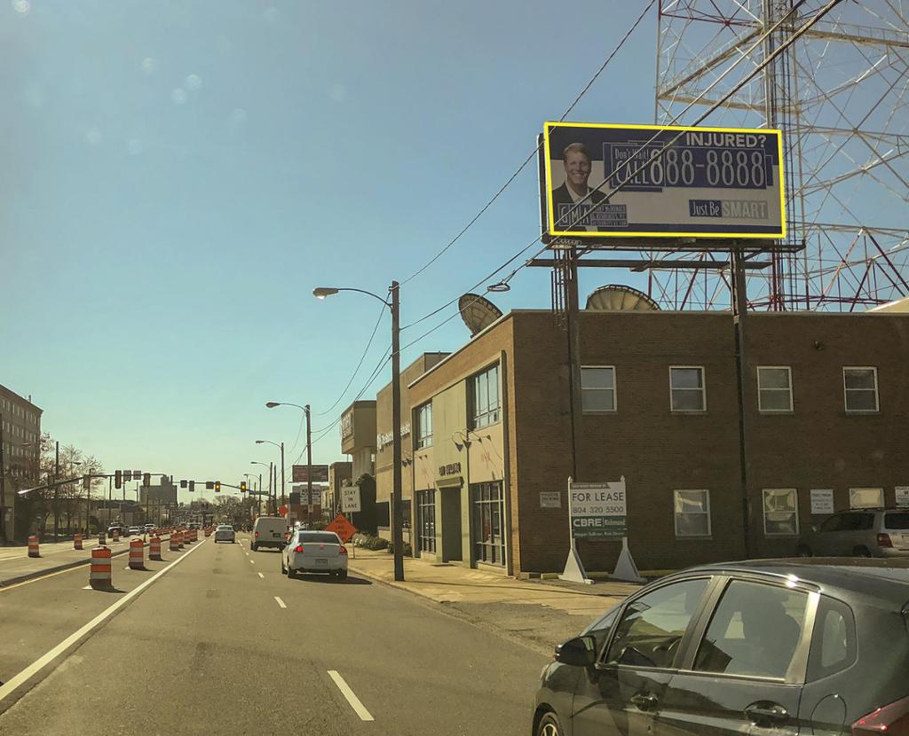 Photo of a billboard in Midlothian