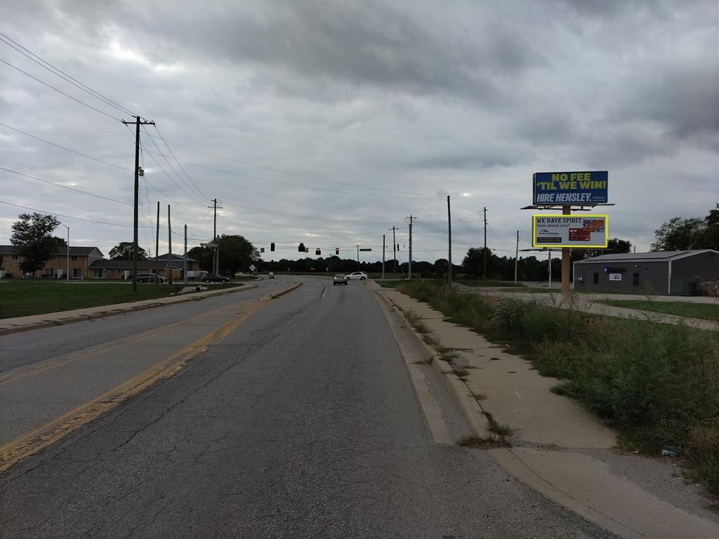 Photo of a billboard in Romney