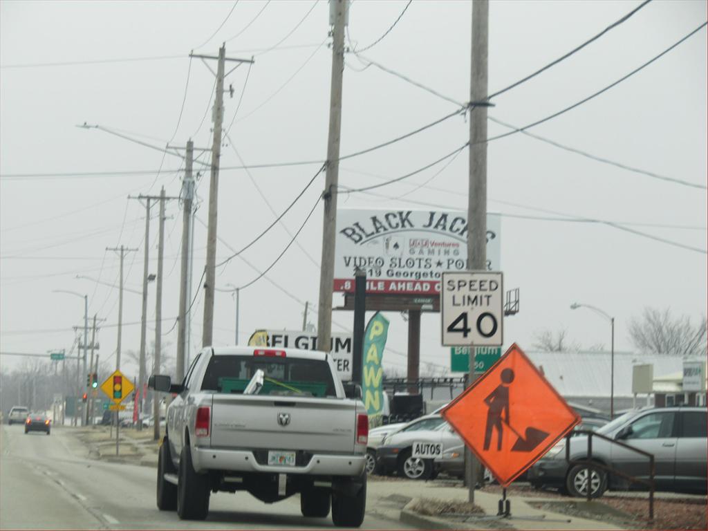 Photo of a billboard in Newman