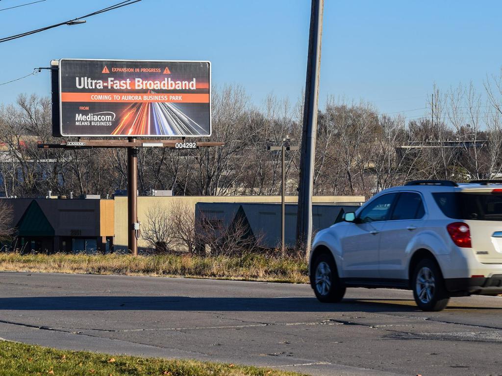 Photo of a billboard in Clive