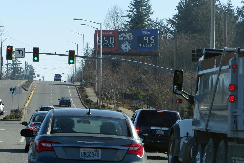 Photo of a billboard in Elbe