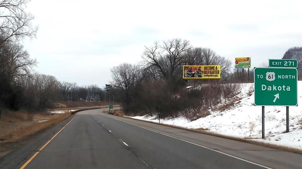 Photo of a billboard in Holmen