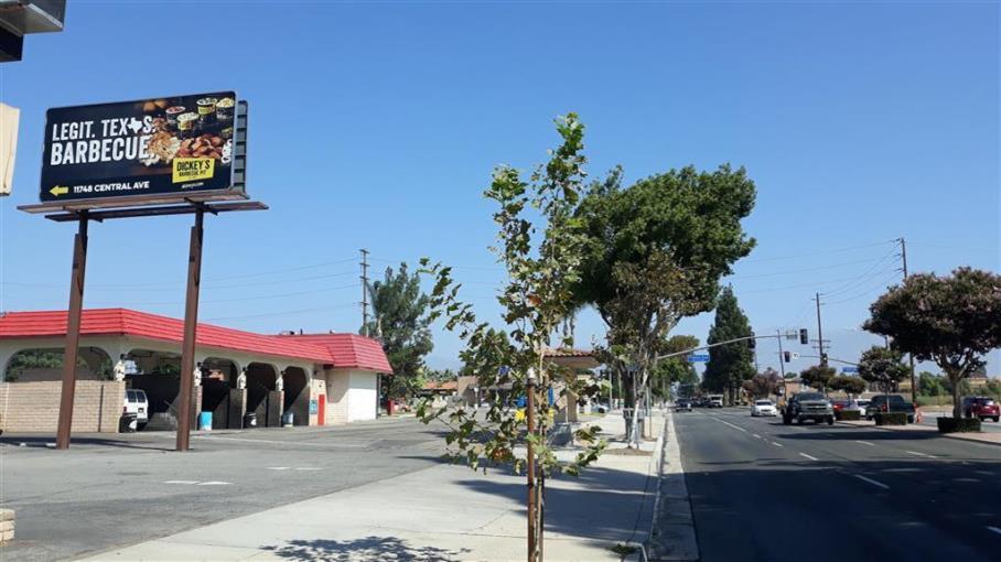 Photo of an outdoor ad in Chino