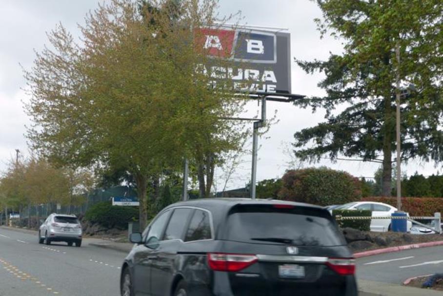 Photo of an outdoor ad in Bellevue