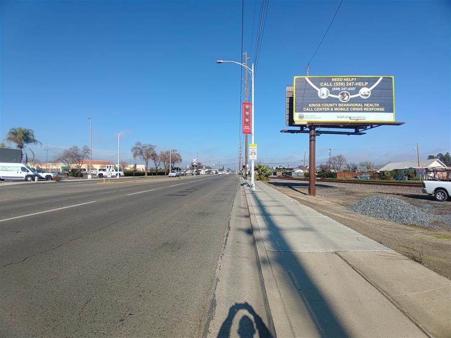 Photo of an outdoor ad in Hanford