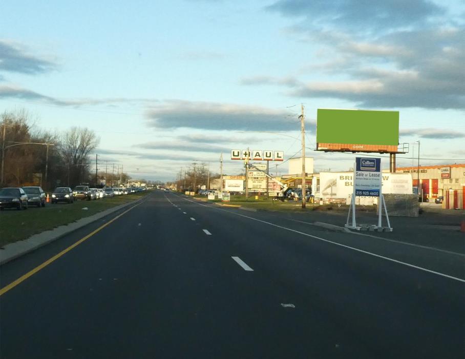 Photo of a billboard in Levittown