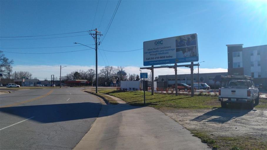 Photo of a billboard in Downing