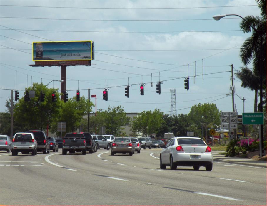 Photo of an outdoor ad in Fort Myers