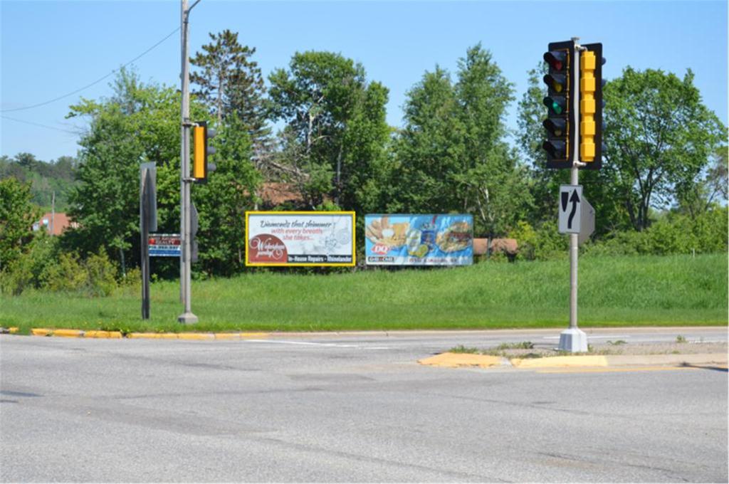 Photo of a billboard in Minocqua