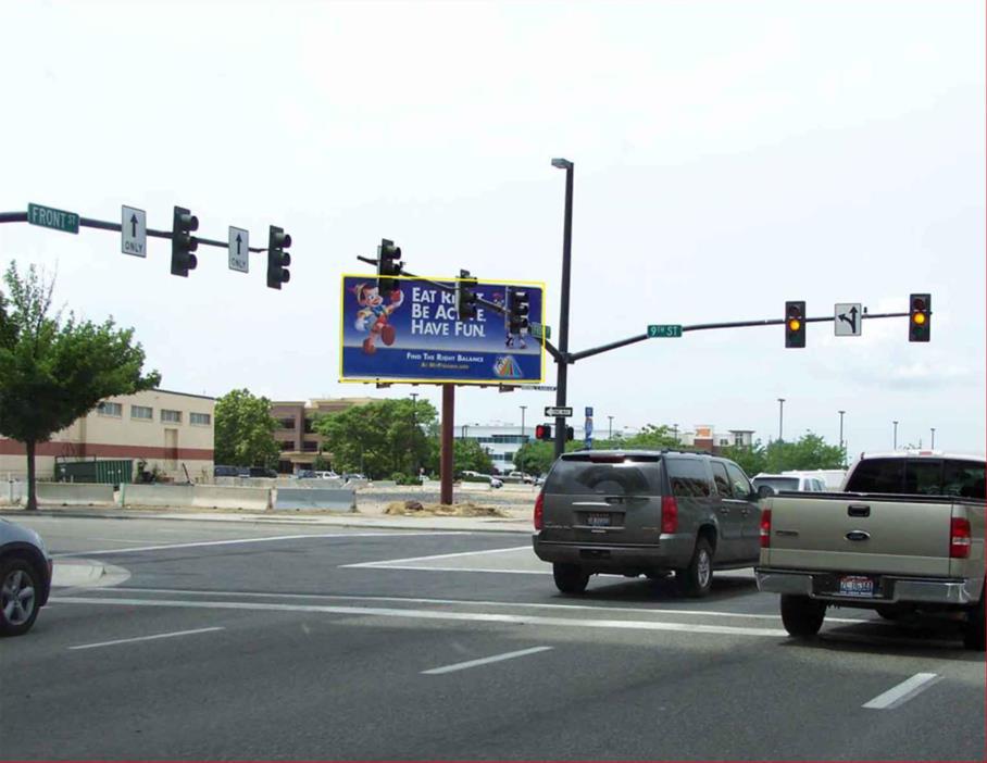 Photo of an outdoor ad in Boise
