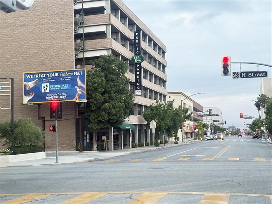 Photo of an outdoor ad in Bakersfield