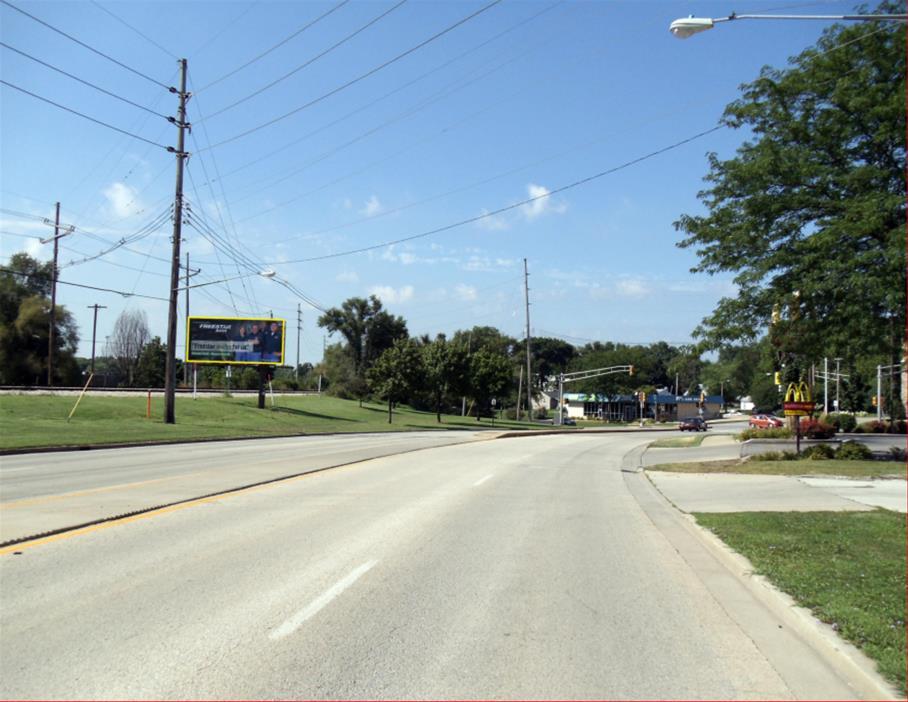Photo of an outdoor ad in Normal