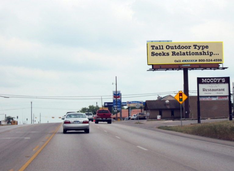 Photo of a billboard in Liberty Hill