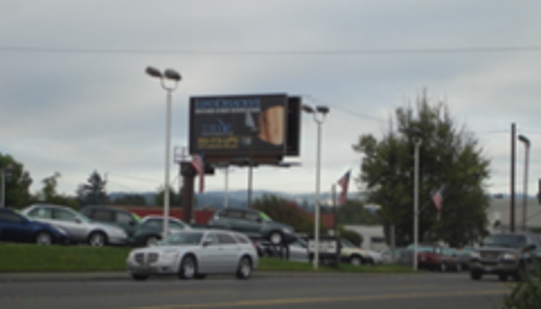Photo of an outdoor ad in Beaverton