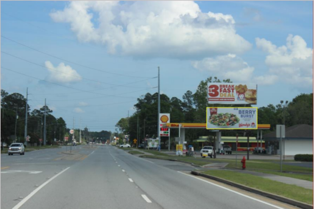 Photo of a billboard in Odum