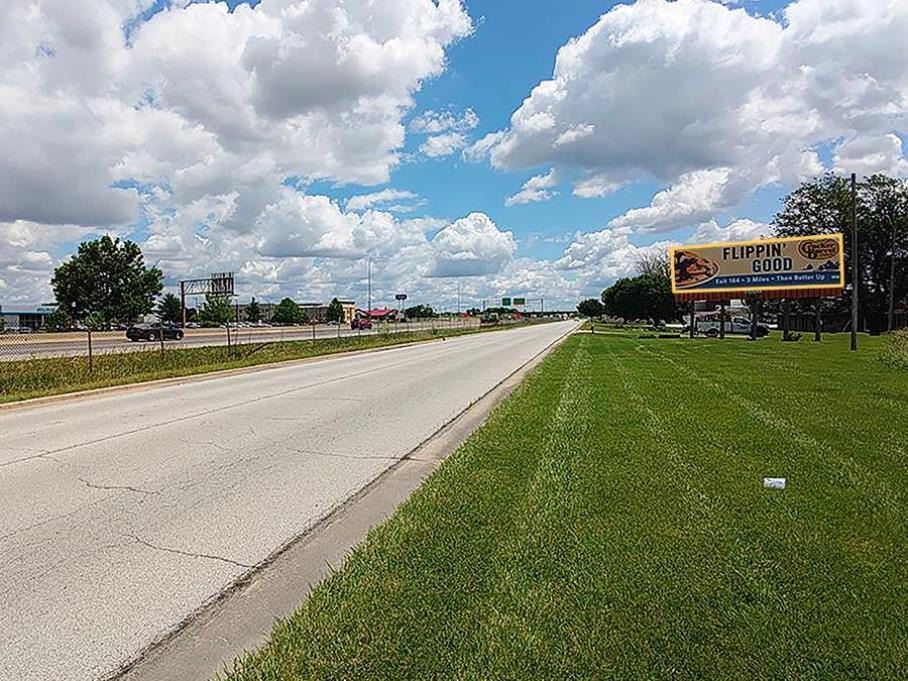 Photo of an outdoor ad in Champaign