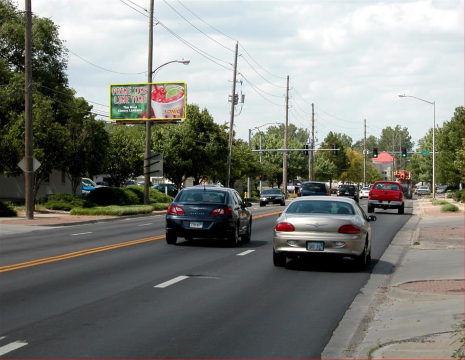 Photo of an outdoor ad in Lawrence