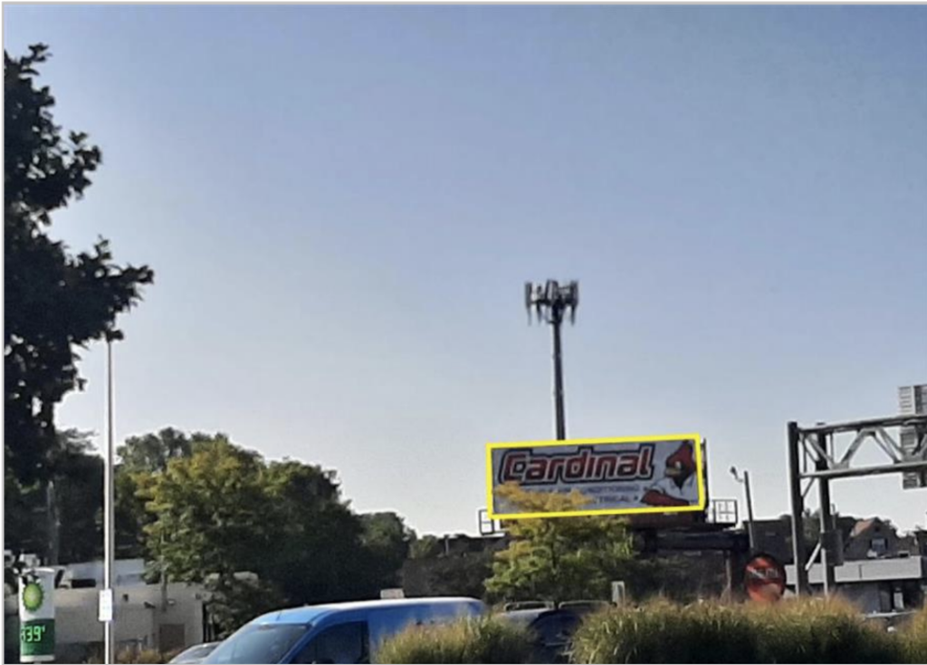 Photo of a billboard in Ridgeway