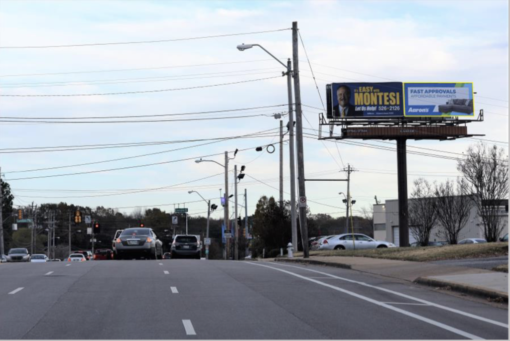 Photo of a billboard in Bartlett