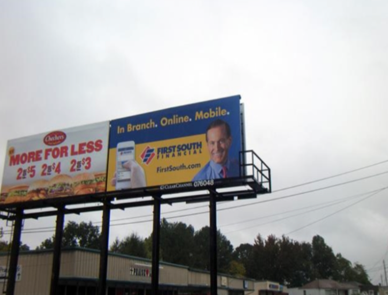 Photo of an outdoor ad in Southaven