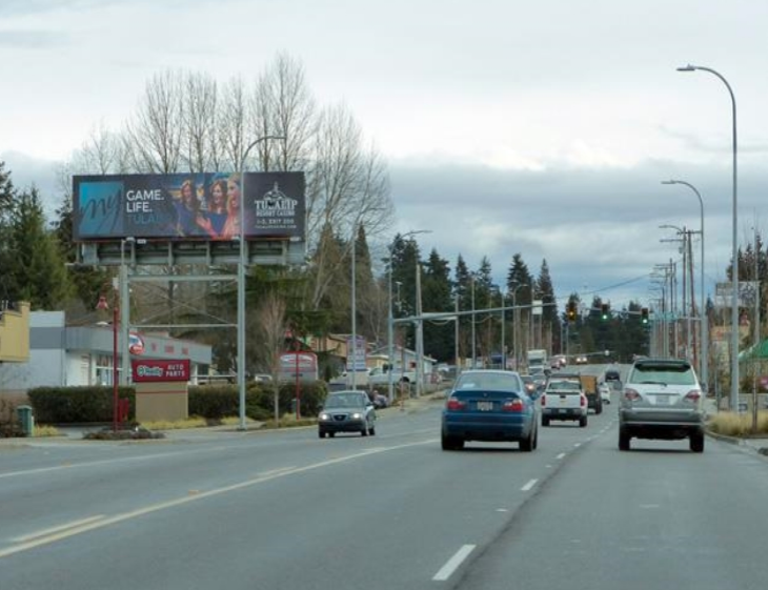 Photo of an outdoor ad in Kirkland