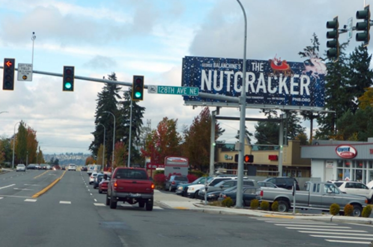 Photo of a billboard in Redmond