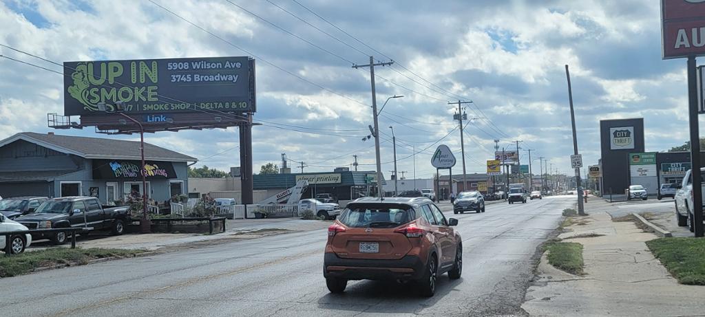 Photo of a billboard in Prairie Village