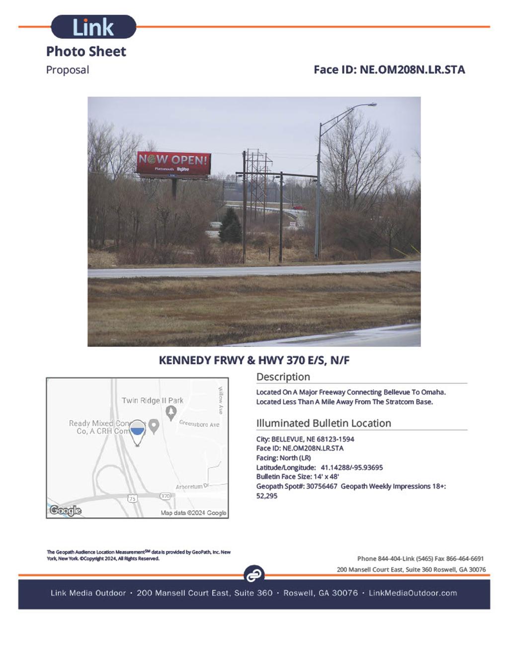 Photo of a billboard in Bellevue