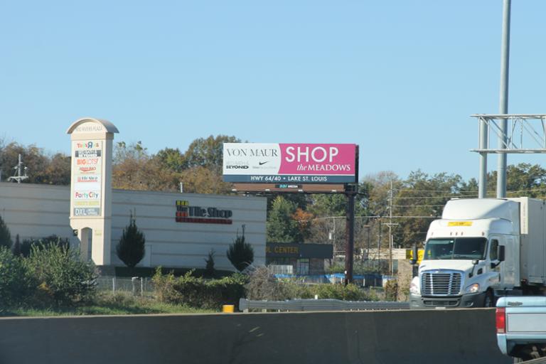 Photo of a billboard in St. Peters