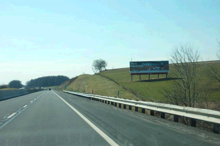 Photo of a billboard in Treichlers