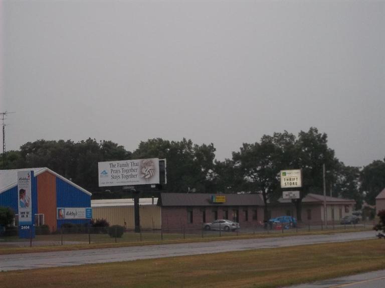 Photo of a billboard in Montague