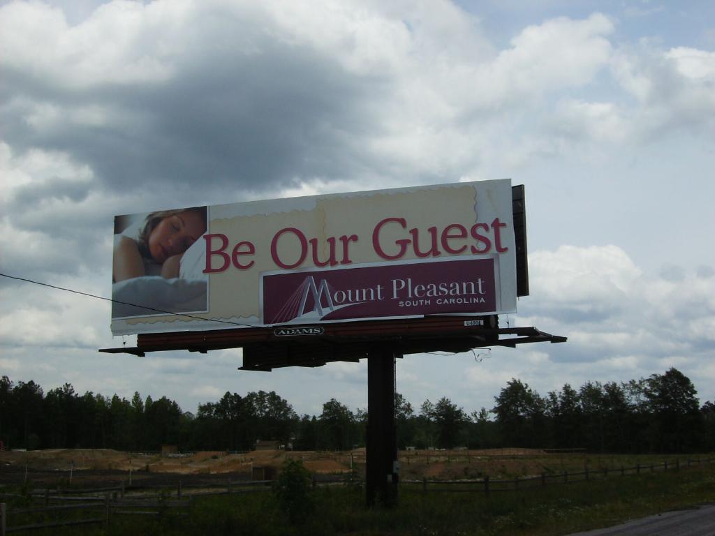 Photo of a billboard in Round O