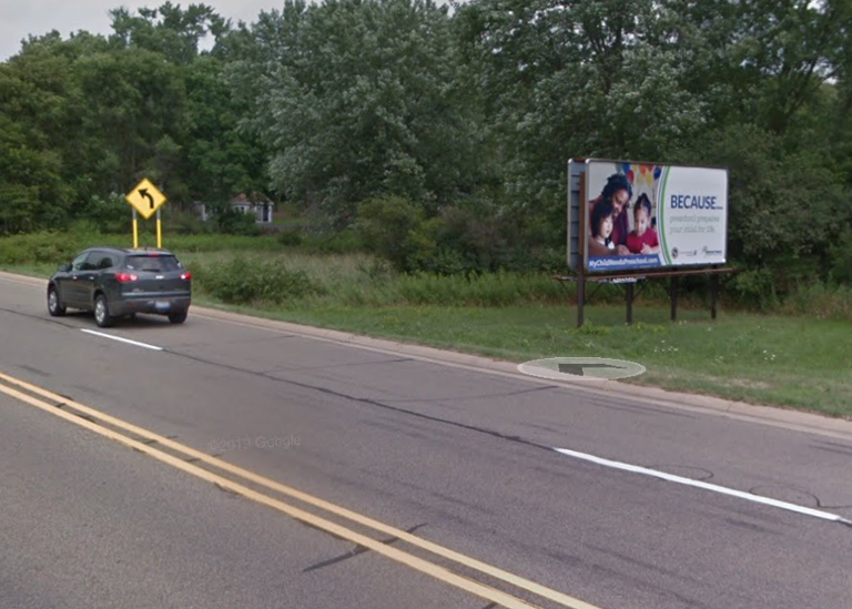 Photo of a billboard in Bedford Charter Township