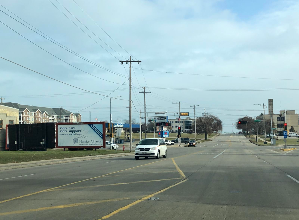 Photo of an outdoor ad in Kenosha