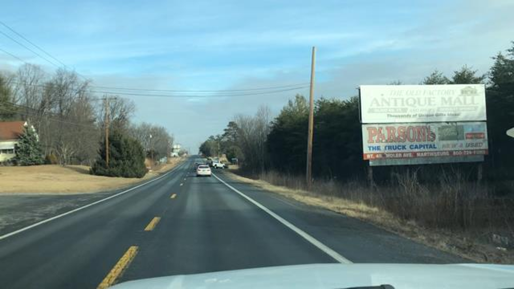 Photo of a billboard in Little Orleans