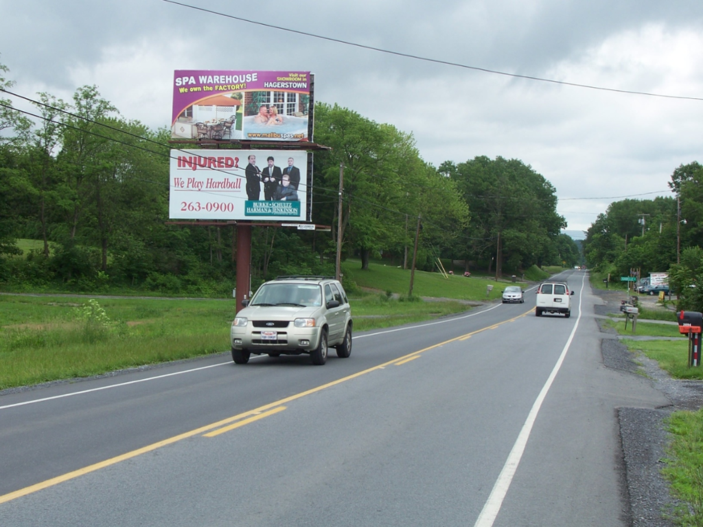 Photo of a billboard in Middleway