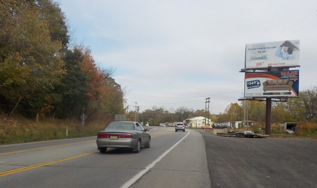 Photo of a billboard in Mapleton