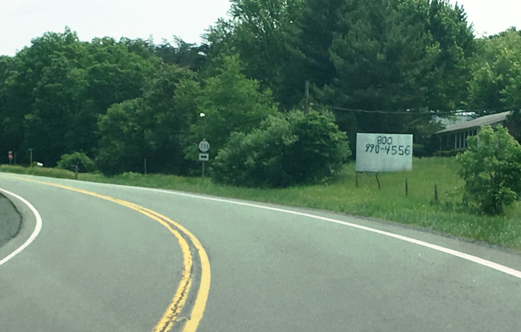 Photo of a billboard in Lehew