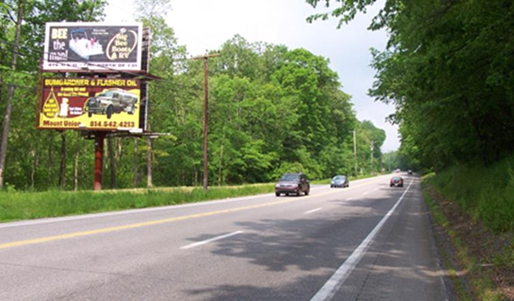 Photo of a billboard in Huntingdon