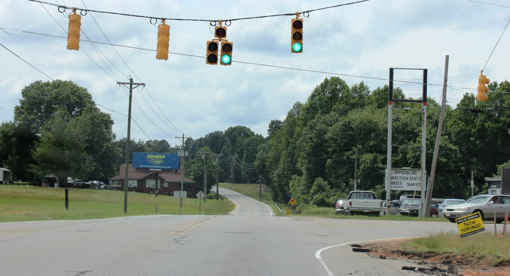 Photo of a billboard in Iron Station