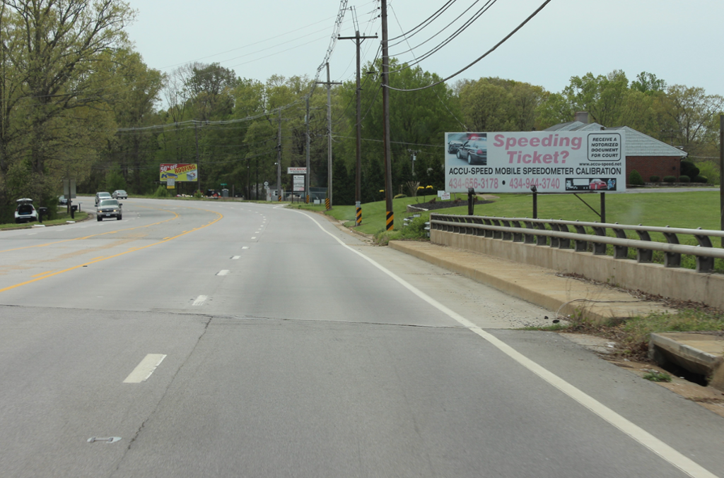 Photo of a billboard in Blairs