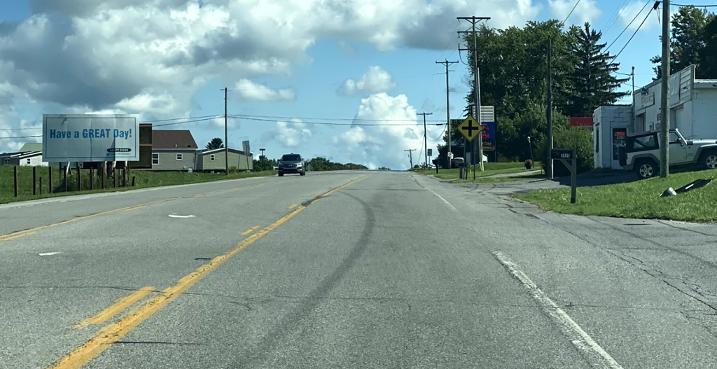 Photo of a billboard in Osceola Mills