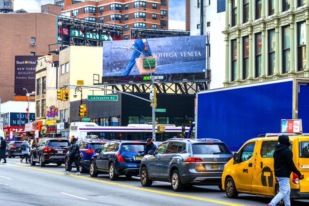 Photo of a billboard in New York City