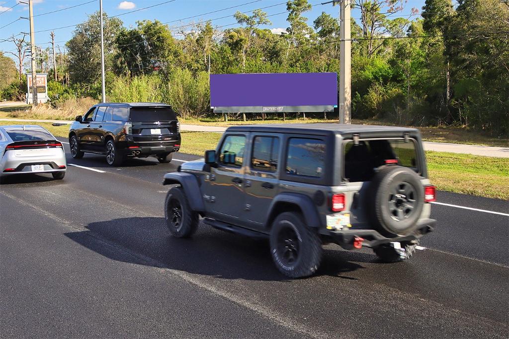 Photo of an outdoor ad in North Port