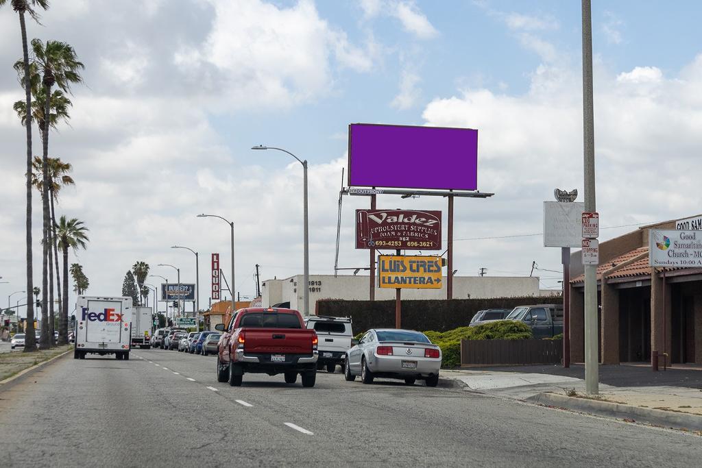 Photo of an outdoor ad in Whittier
